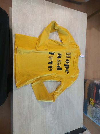 Tee shirt moutarde la redoute Hope and love