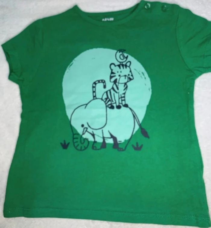 Lot de 8 tee-shirt 100% coton - photo numéro 2