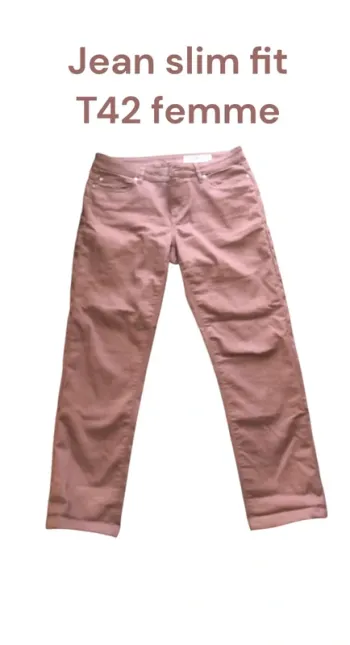 Jean slim fit T42 femme 👖