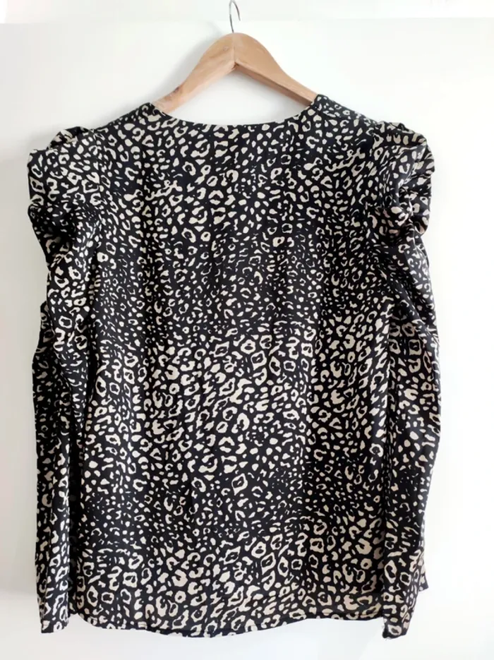 Top léopard beige et noir - S - Neuf - photo numéro 7