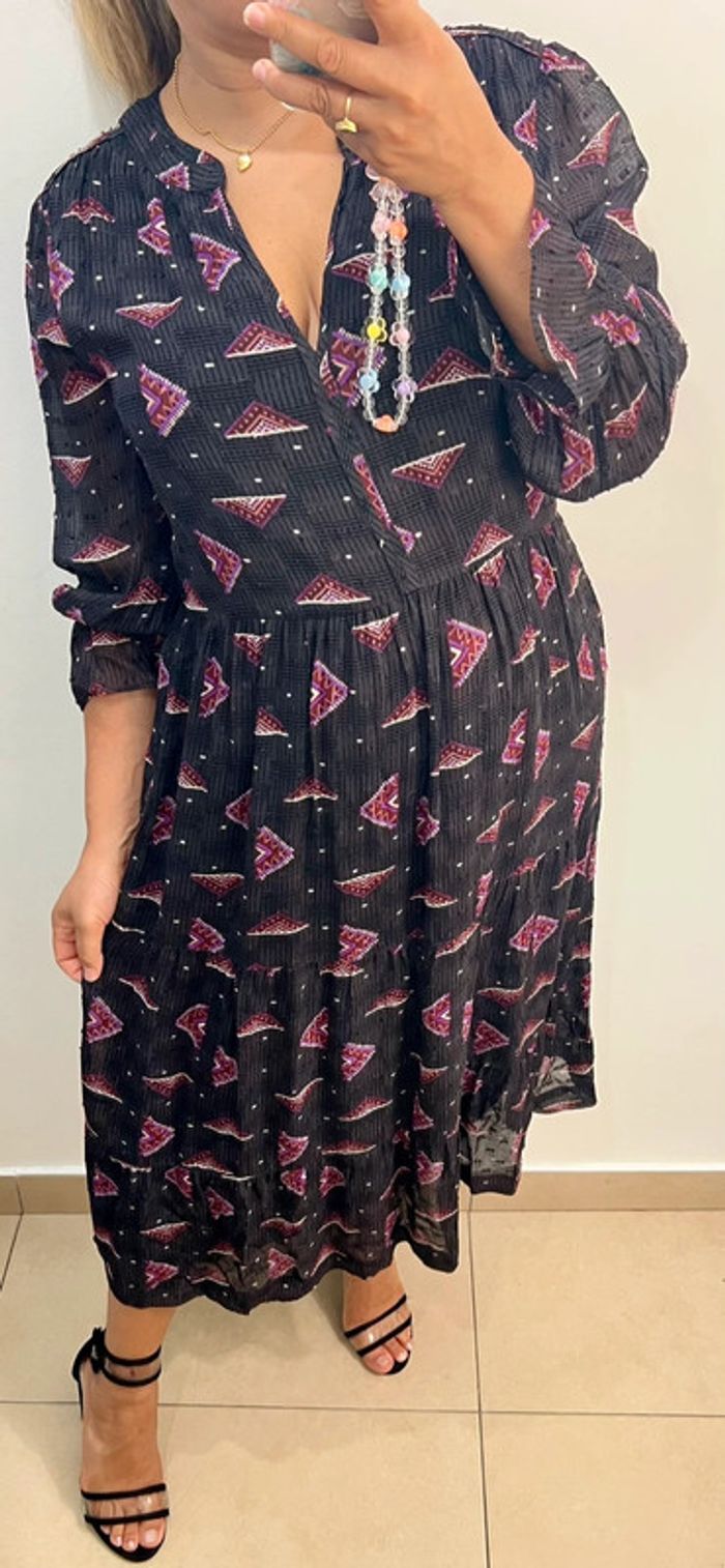 Robe Calliope  Ba&sh Imprimée Taille 38 - photo numéro 7