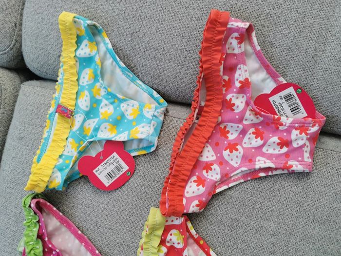 Lot de 7 culottes bas de maillot de bain neuf avec étiquettes 6 mois 9 mois 1 an 12mois - photo numéro 3