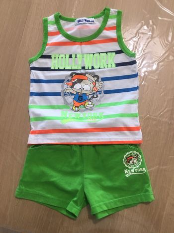 Ensemble d’été short teeshirt