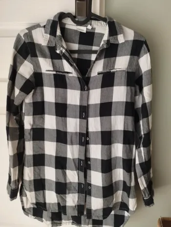 Chemise longue à carreaux Name it 11 12 ans