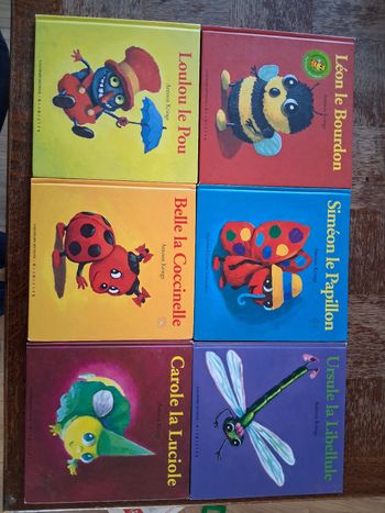 6 livres Antoon Krings