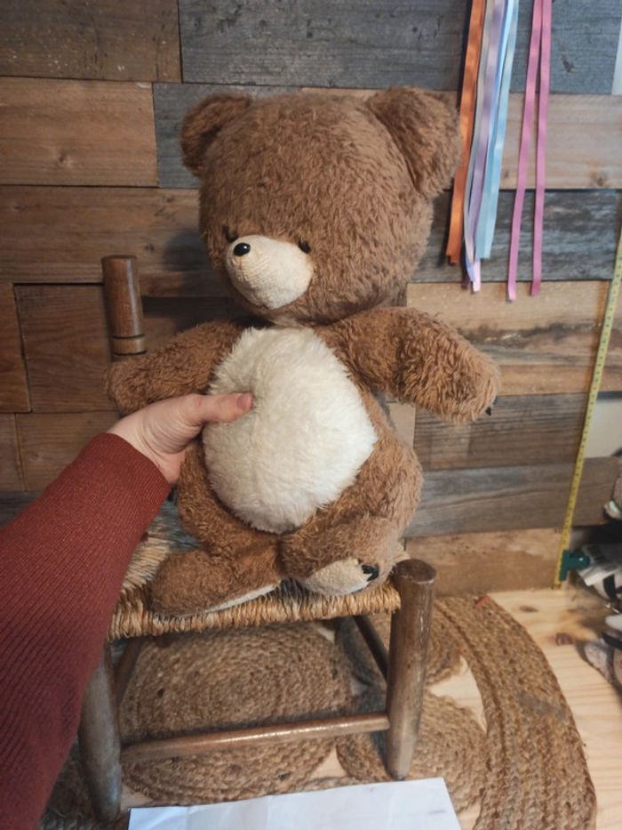 peluche ours boulgom vintage - photo numéro 8