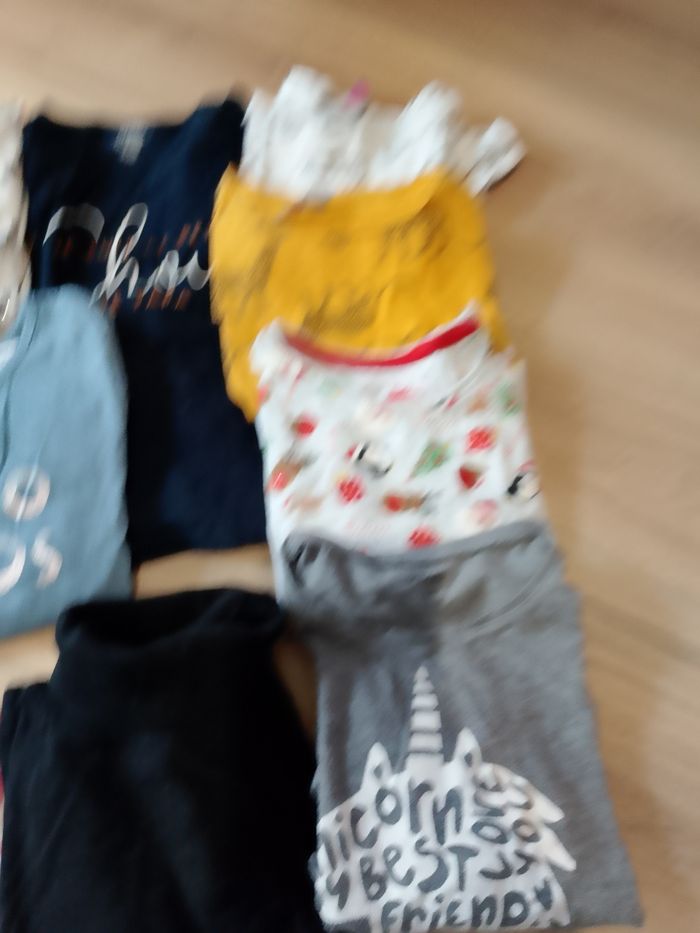 Lot t-shirt fille - photo numéro 4