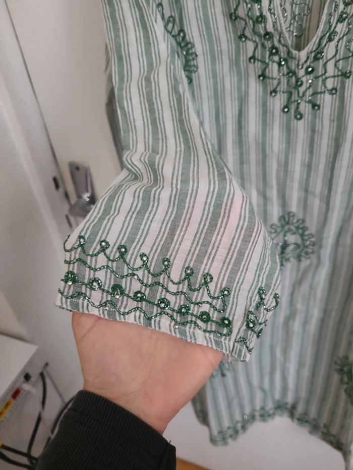 Tunique vert - photo numéro 3