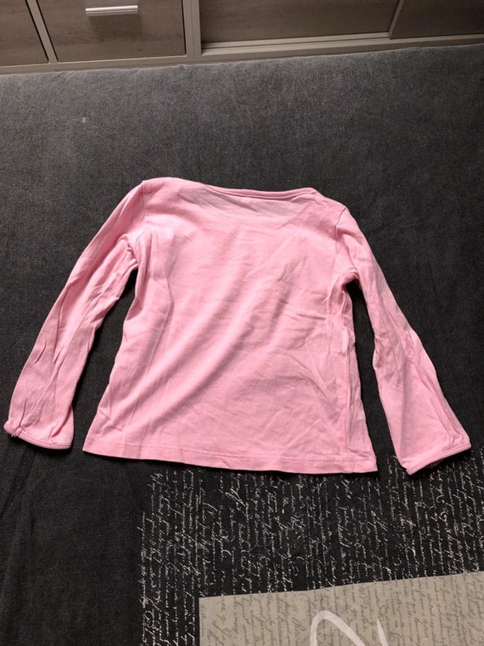 Tee shirt uni rose - photo numéro 2