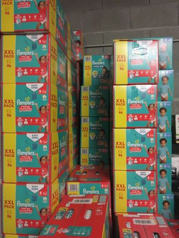 Xxl pack couches Pampers baby dry pants taille 3 ou 4 ou 5 ou 6