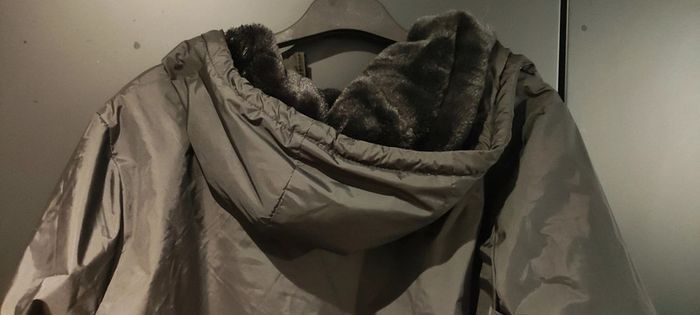 Blouson long noir fourré Laura Jo - photo numéro 12