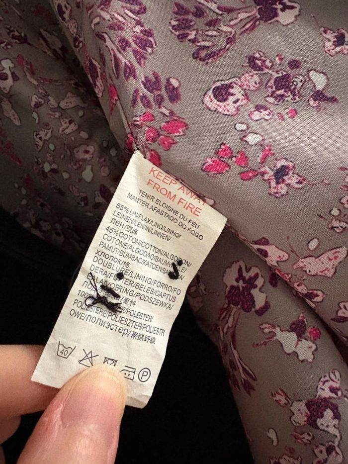 Blazer / Veste de tailleur en lin Kiabi 52 - photo numéro 7