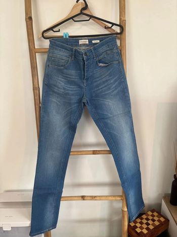 Jean slim bleu devred taille 38