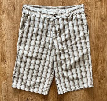 Short large rayé marron et blanc Dickies pour homme, taille W 31 ( 40 taille française)