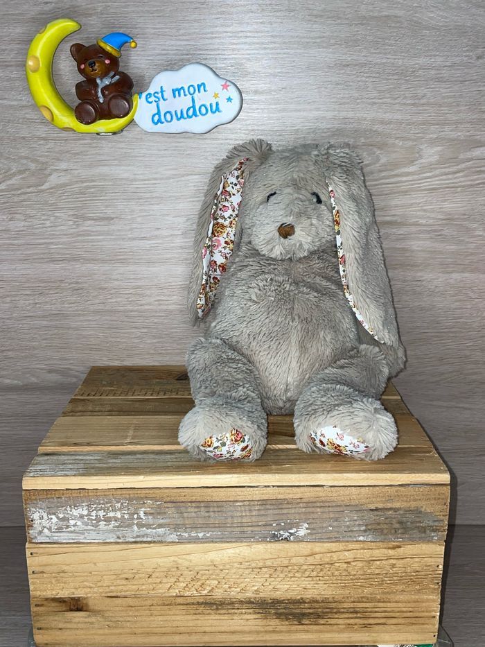 DIV247 doudou lapin 🐰 Cotton blue