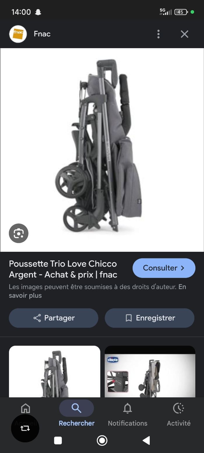 Pousette trio - photo numéro 5