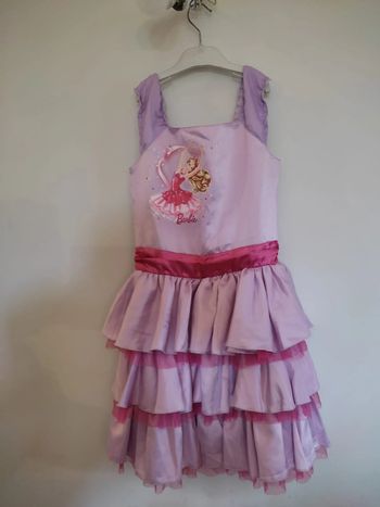 Robe Barbie fille 8/10 ans