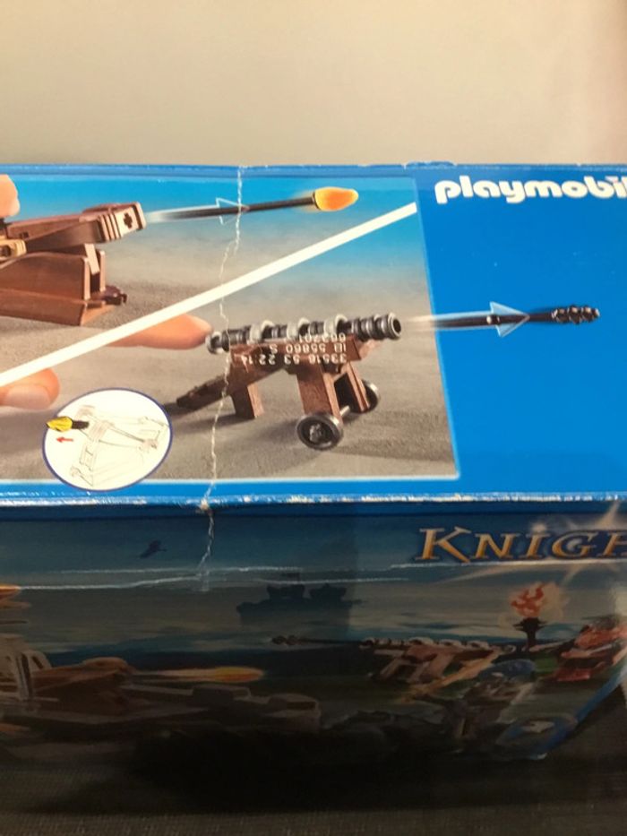 Playmobil Knights 6627 boîte VIDE bastion chevaliers moyen âge - photo numéro 4