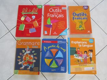 Lot 6 manuels Français CM2