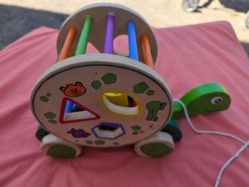 Jeu de motricité en bois