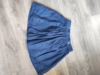 Jupe plissée bleue sergent major 10 ans