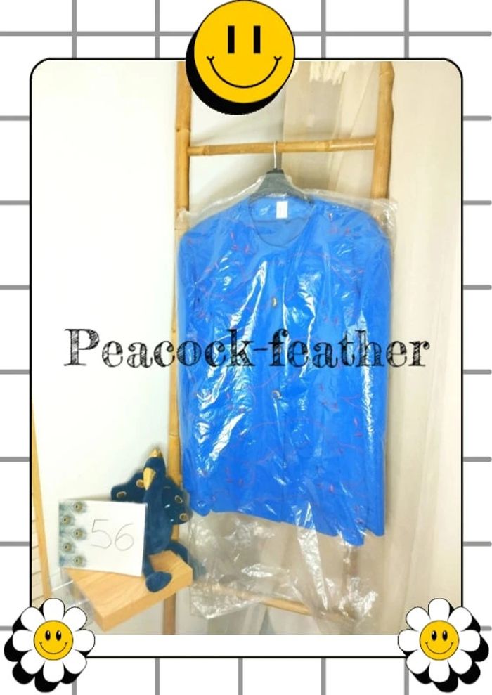 Tailleur bleu jupe 56
