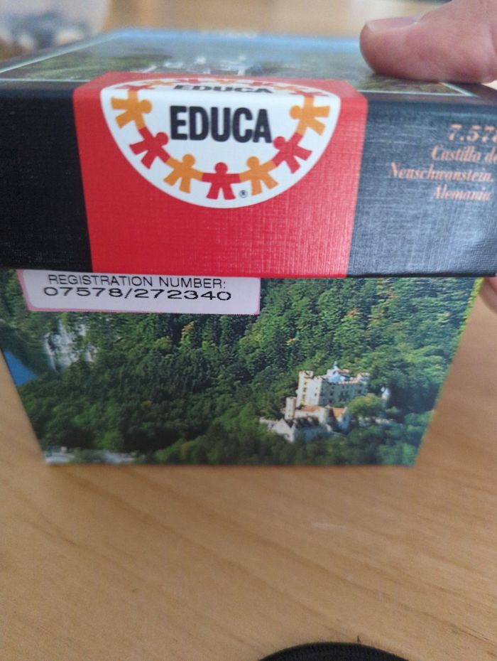 Puzzle 1000 pièces miniature educa château Allemagne - photo numéro 4