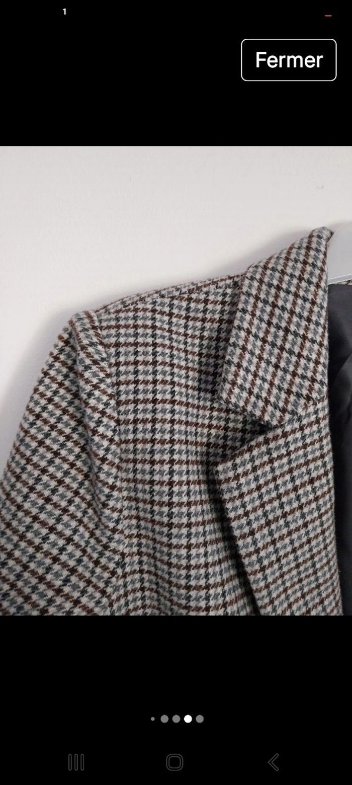 Manteau carreau T40 - photo numéro 7