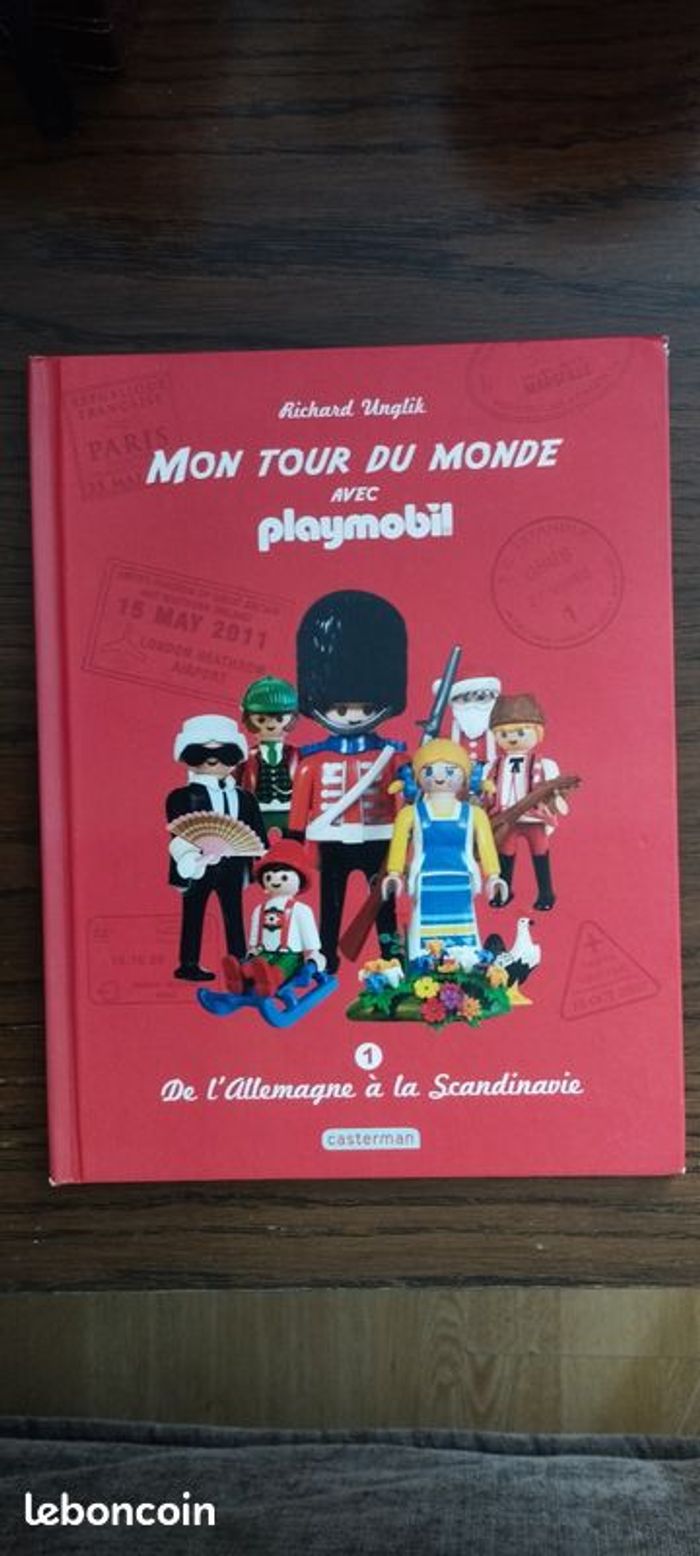 Livre Mon tour du monde avec Playmobil n°1