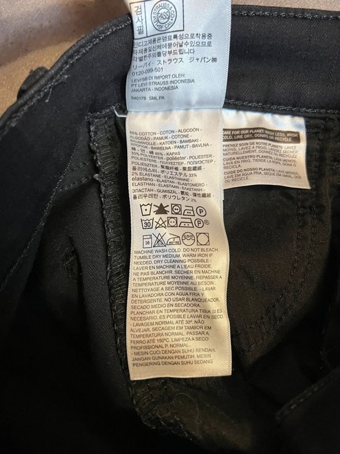 Jean levi’s 720 high rise super skinny w24 l30 - photo numéro 6