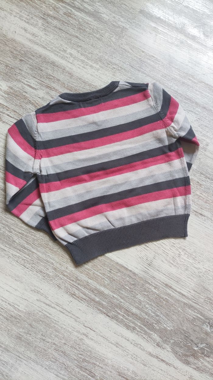 Pull rayé 2 ans Vertbaudet - photo numéro 2
