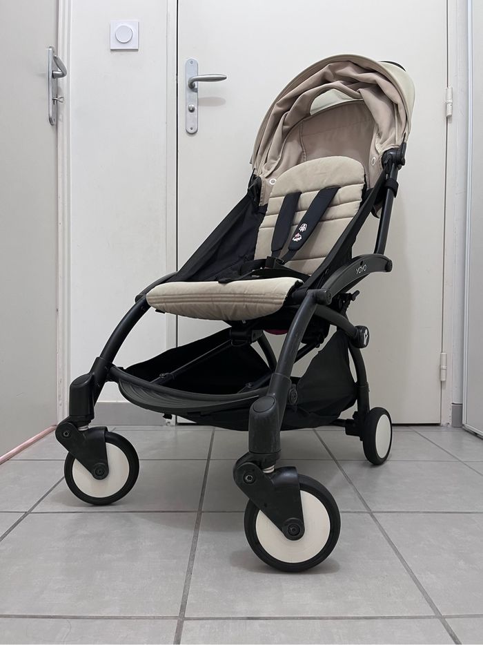 Poussette YOYO avec packs 0+ et 6+ taupe - photo numéro 5