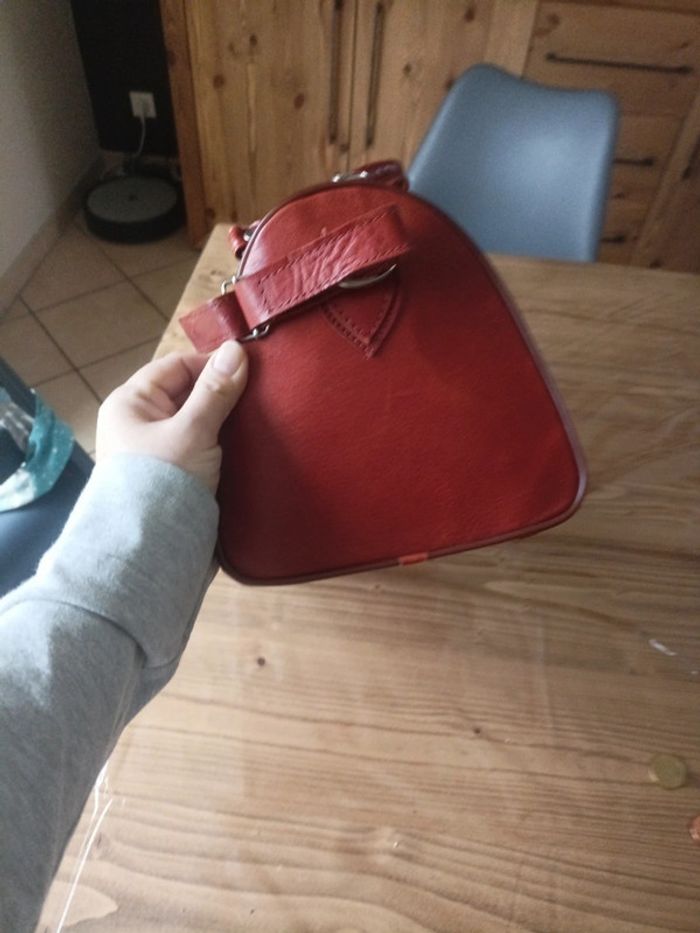 Sac forme bowling cuir - photo numéro 9