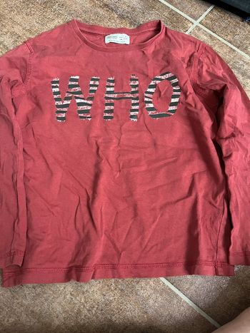 Tee-shirt manches longues 8 ans Zara