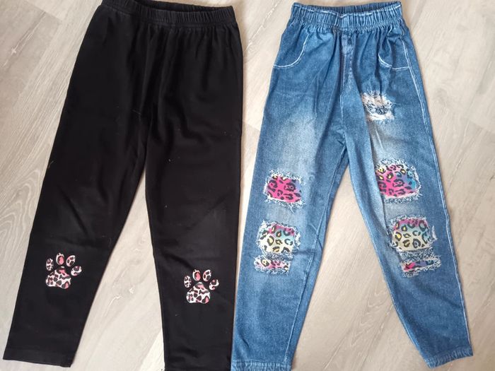 Lot de 4 leggins - photo numéro 3