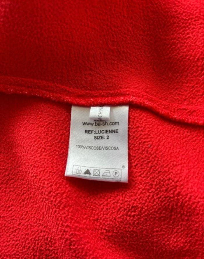 Robe rouge corail Ba&sh - photo numéro 4