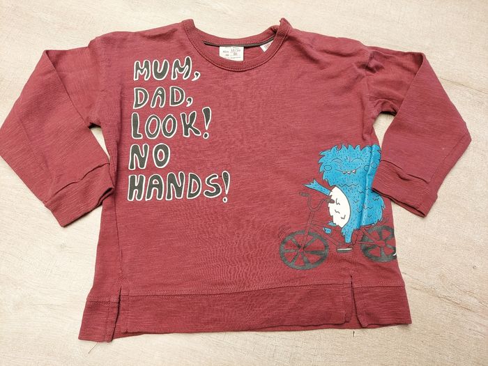 Tee.shirt manche longue garçon t 12 18 mois