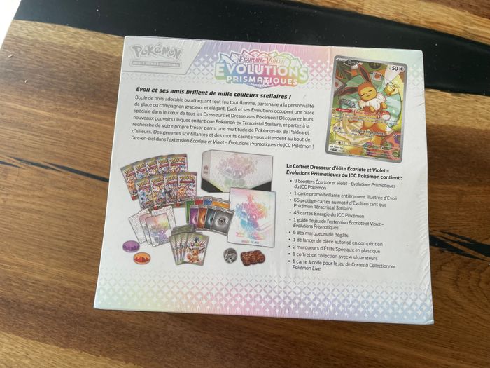 Pokémon - Coffret Dresseur d'Élite (ETB) EV08.5 Évolutions Prismatiques FR 8.5 - photo numéro 2