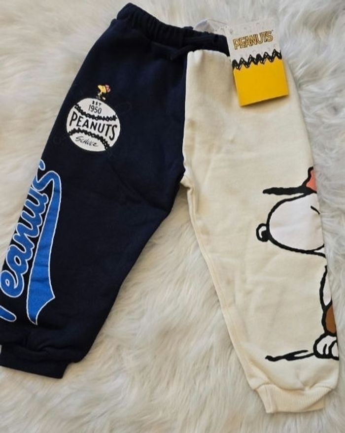 NEUF (non porté) 🏷🤩😍💙sublime  pantalon molleton snoopy 3 ans garçon 💙😍🤩