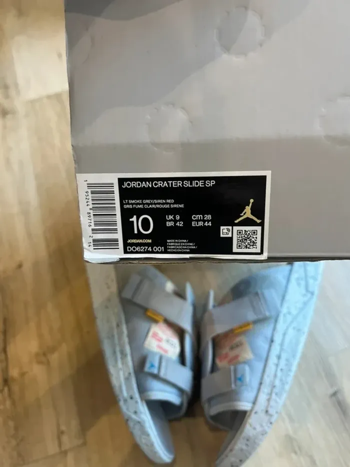 Jordan Crater Claquette SP X Union Grey 44 - photo numéro 3