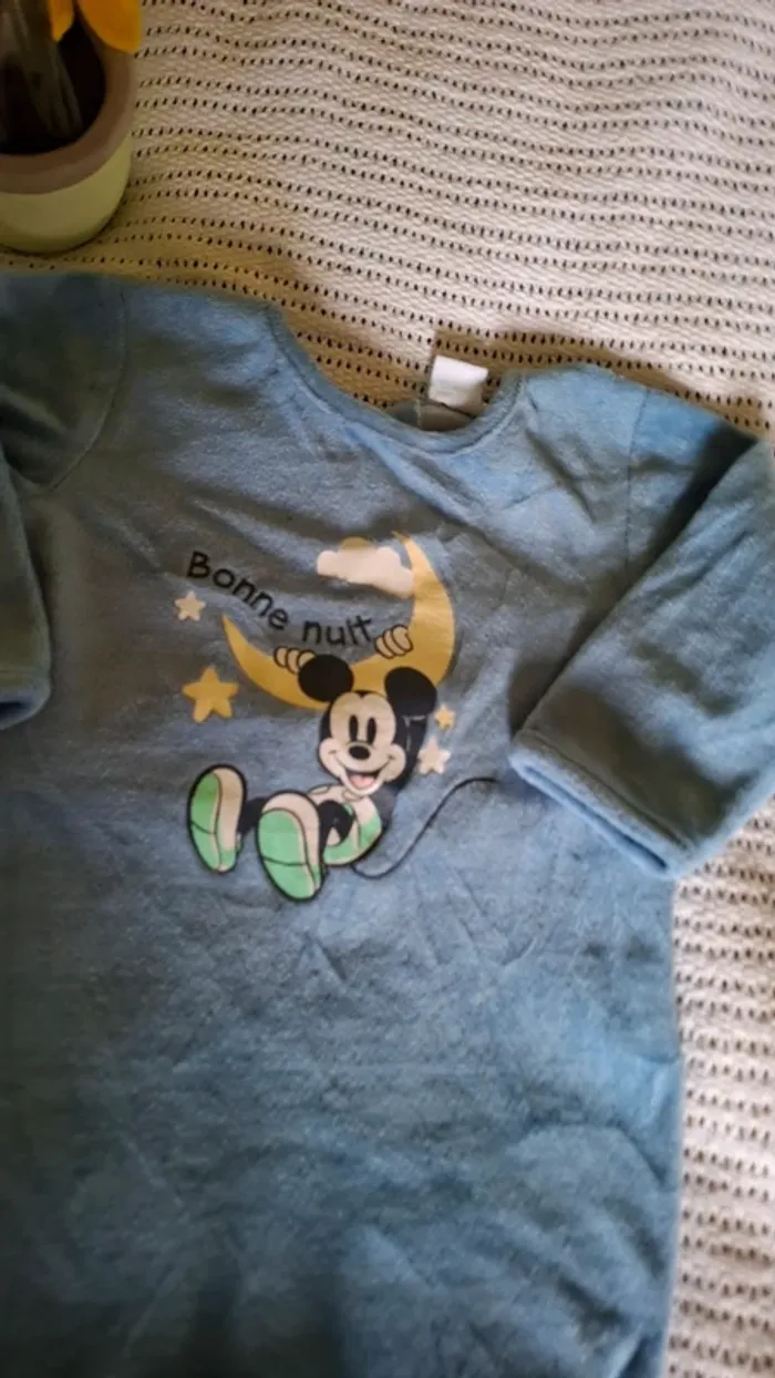Pyjama Mickey 12 Mois - photo numéro 2