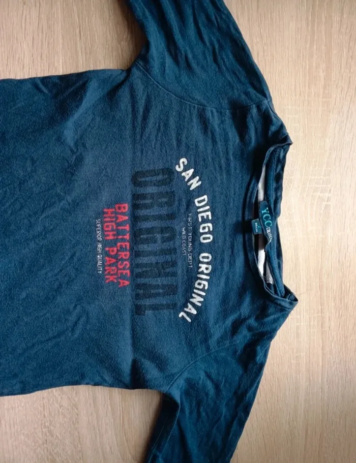 Tee-shirt manches longues ycc taille 24 mois - photo numéro 2
