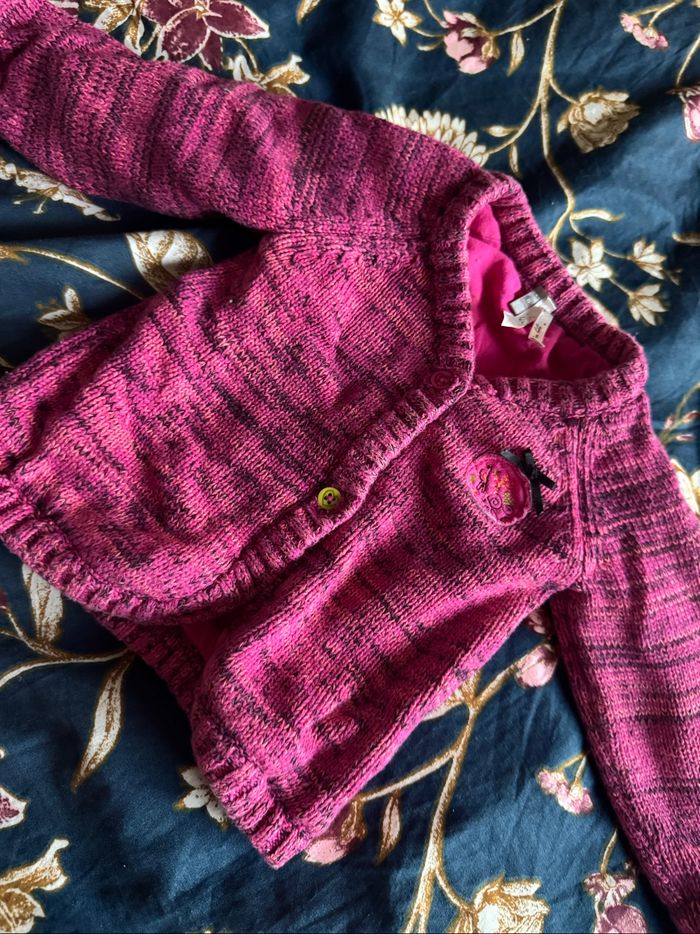 Lot de 5 vestes bébé – Taille 6 mois – Bon état – Multi-marque - photo numéro 6