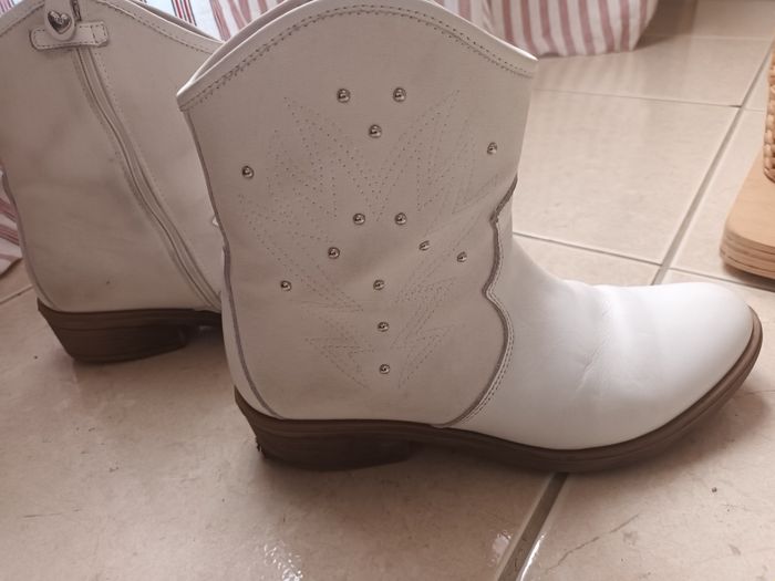 Bottines blanc - photo numéro 3