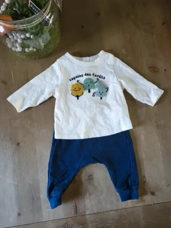 Ensemble garçon 3 mois