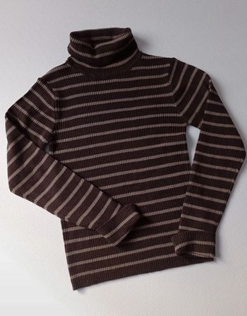 Pull rayé 9/10 ans