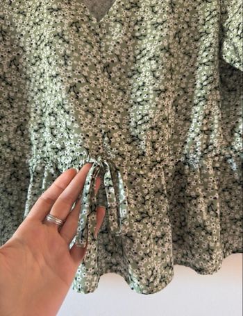 T-shirt motif liberty vert taille S
