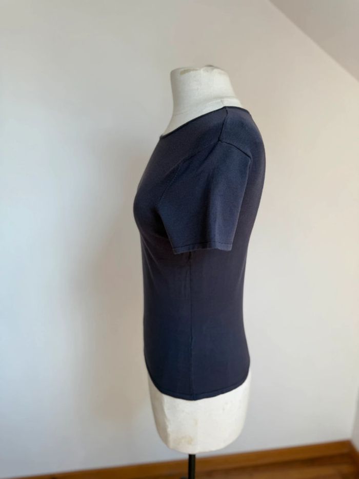 Superbe Pull en soie Armand Ventilo gris état neuf 🌸 L 40 - photo numéro 4