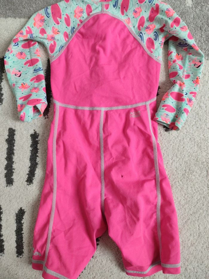Combinaison anti UV maillot de bain flamant rose - photo numéro 2