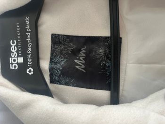 Manteau caban blanc crème - photo numéro 2